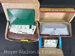Group of Plasticville Scale Buildings in Original Boxes