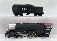 Lionel No. 8900 Santa Fe 4-6-4 Hudson Steam Locomotive and Tender