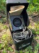 Kids Life Jackets, Vintage Fish Finder, Walkie Talkies, Bow Release, Etc.
