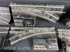 Group of O Gauge Switches, X Crossing, Powered Track, Etc., Most Lionel