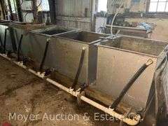 (4) Steel Fiberglass Lined Tanks, 34”x34”x30”h Overall, 30”x30”x30” Inside Dimensions