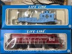 Life-Like HO Scale Freight King Train Set
