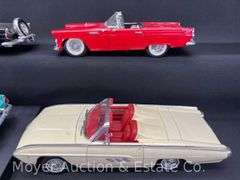 (4) Ford Thunderbird 1:18 Scale Die-Cast Models