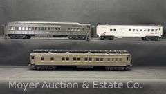 (3) Asst. K-Line Passenger Cars, 2 with Original Boxes