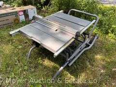 Rigid 10” Table Saw with Folding Stand