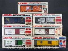 (7) Lionel Freight Cars, with Boxes