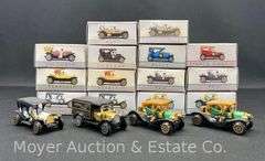 Group of Miniature Model Cars, Most With Boxes