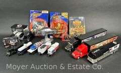 Group of Dale Earnhardt Collectible Cars, Trucks, Model Train, Etc.