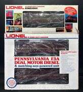 Lionel No. 8970 Pennsylvania F3 ABA Diesel Locomotive Set, with Original Box