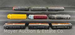 (6) HO Scale Diesel Locomotives, Some with "B" Units