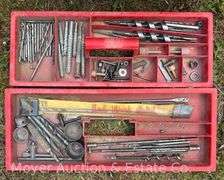 DeWalt Corded Drill with Hole Saws, Drill Bits, and Tool Box