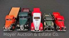 (5) Die-Cast Model Trucks, 5"-8" Long
