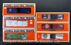 (6) Asst. Lionel Freight Cars, with Original Boxes