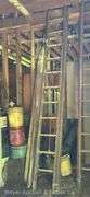 Wooden 20ft. Extension Ladder, older