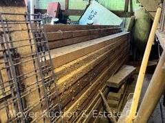 65 Rough Sawn Boards with Other Wood, Approx. 16’x6”x2”