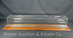 48" O Gauge Display Board, with Plexiglass Cover