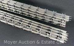 (20) 40" O Gauge Straight Track Sections