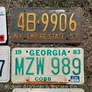 Group of Asst. License Plates