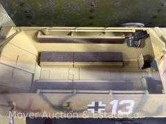 21st Century Toys WW2 German Halftrack, 1:18 Scale Plastic Tank Model, with Original Box