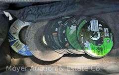 Rigid Corded Angle Grinder, with Accessories and Bag