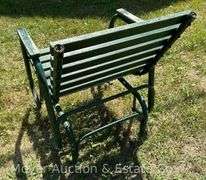 Vintage Glider Chair, 25”w