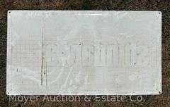 Shindaiwa Metal Sign, 19"x36"