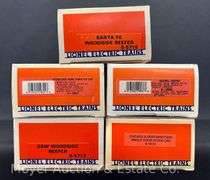 (5) Lionel Freight Cars, with Original Boxes