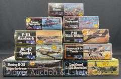 (9) MPC Plastic Model Kits, Sealed in Plastic, 1/72 Scale