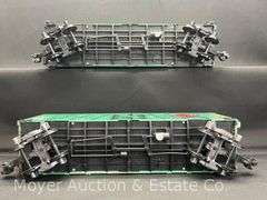 (2) AristoCraft G Scale Reefer Cars, No. 46220 and 46601, with Original Boxes