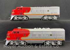 Lionel No. 2353 Santa Fe AA Diesel Locomotive Set, with Original Box