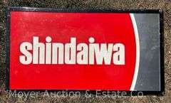 Shindaiwa Metal Sign, 19"x36"