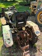 Pasquali 988 Italian Articulating Tractor with Loader, Blade and Box, 259 Hours