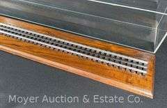 48" O Gauge Display Board, with Plexiglass Cover
