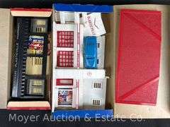 Group of Scale Plasticville Buildings in Original Boxes