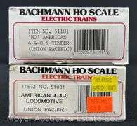 (2) Bachmann HO Scale Steam Locomotives, with Original Boxes