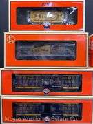 (6) Lionel Alaska Freight Cars, with Original Boxes