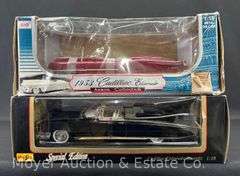 (2) Cadillac Eldorado 1:18 Scale Die-Cast Models