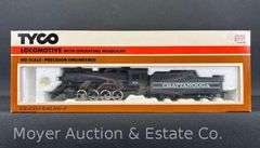 Tyco HO Scale Steam Locomotive and Tender, with Original Box