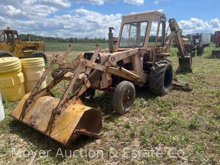 Case 580 Loader/Backhoe, Construction King, Condition Unknown/Non-Running image