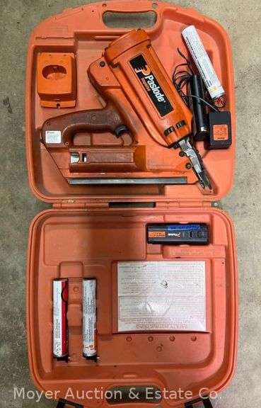 Paslode Impulse Nail Gun, with Accessories and Case image