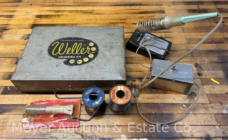 Soldering Gun, Solder, Etc. image