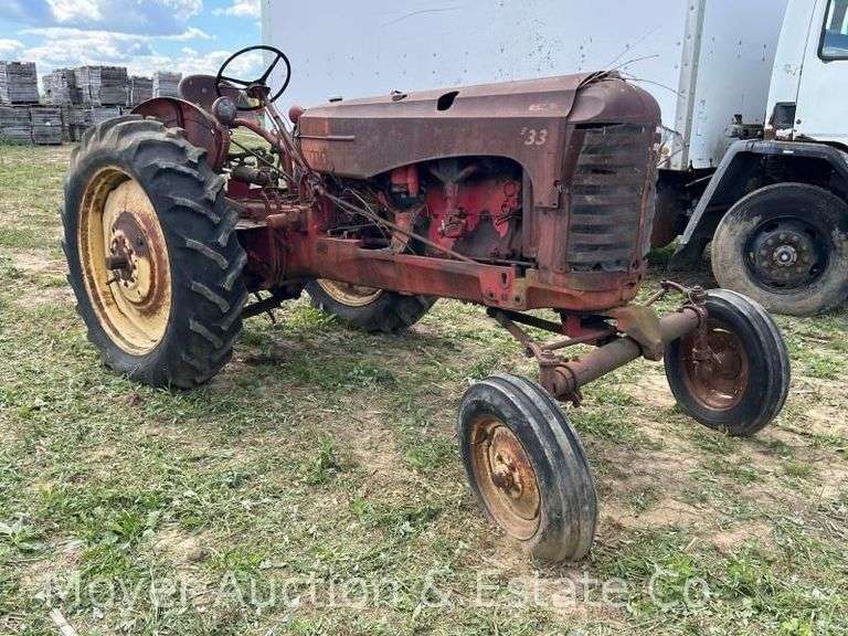Massey Harris 33 Tractor, Wide-front, Gas Engine, Missing Parts image