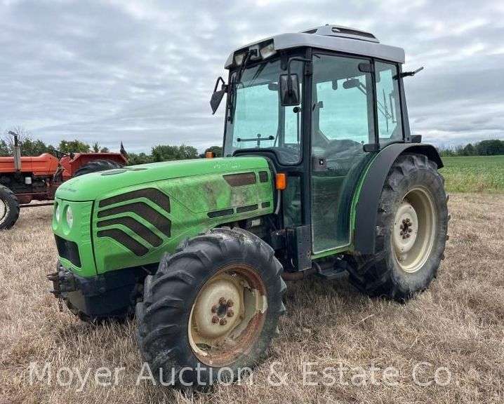 Deutz-Fahr Agroplus 100F Tractor, Enclosed Cab, Starts/Runs/Drives image