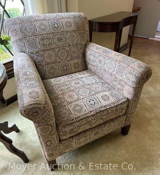 Upholstered Arm Chair, 36"w image