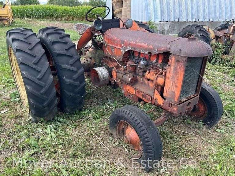 Case Tractor, Wide Front, Dual Wheels image