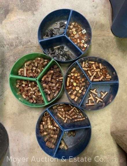 Group of Asst. Copper Pipe Fittings image