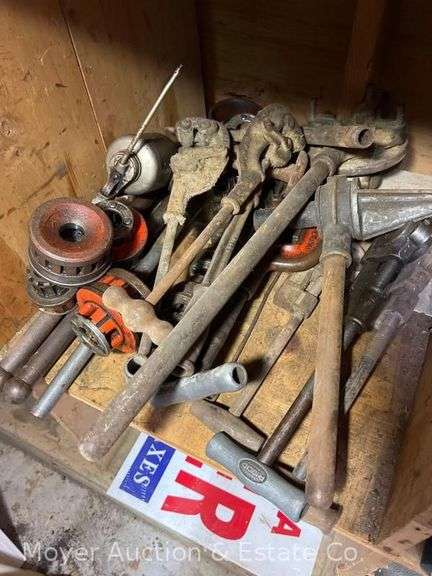 Group of Pipe Cutters, Threaders, Reamers, Etc. image
