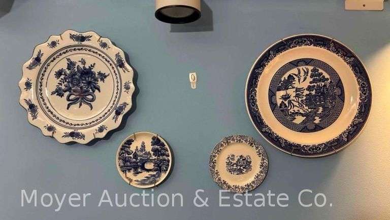 Group of Blue and White China, Decor, Etc. See all Photos image