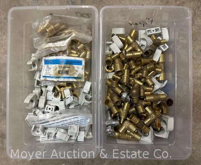 Group of Asst. PEX Fittings and Clips image