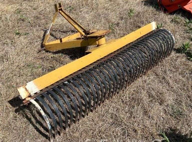 King Kutter 3pt. Landscape Rake, 6.5' Wide image